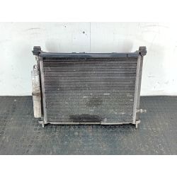 ZESTAW CHŁODNIC WODA KLIMA WENTYLATOR RENAULT CLIO III ( 05-09 ) 1.2 16V 75KM1.2 16V20078200134606  8200525991                                            