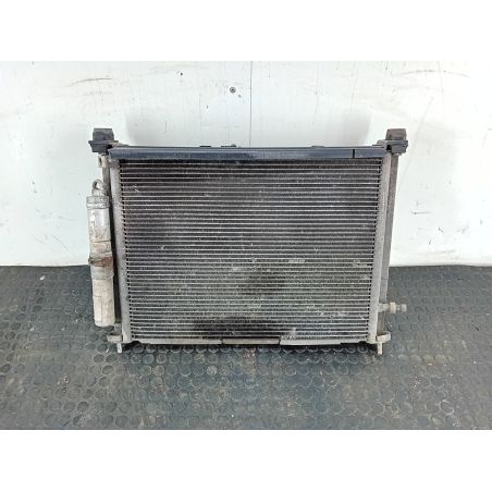 ZESTAW CHŁODNIC WODA KLIMA WENTYLATOR RENAULT CLIO III ( 05-09 ) 1.2 16V 75KM 1.2 16V 2007 8200134606  8200525991 