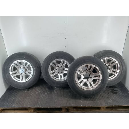 FELGI ALUMINIOWE KOMPLET 16 Z OPONAMI LANDWIND X6 ( 03 - 10 ) 2.0 16V 2005 7.5JX16H2 