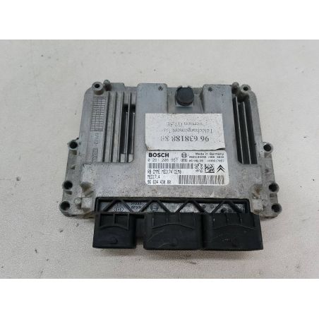 KOMPUTER, STEROWNIK PEUGEOT 207 1.6 THP 150KM 1.6 THP 2006 9663443080  9663193480  0261208957 