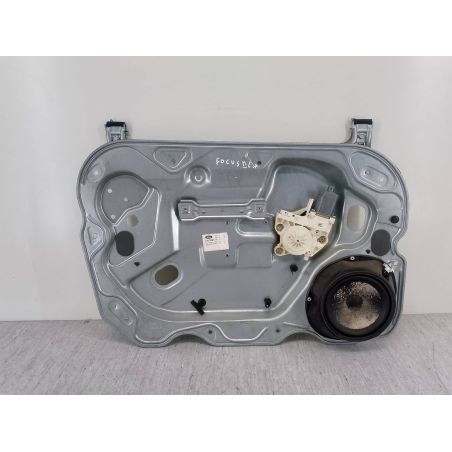 PODNOŚNIK SZYBY LEWY PRZÓD Z STELAŻEM FORD FOCUS II FL 1.6 TDCI 2008 4M51-A045H17-A   4M5T-14A389  995208-101 