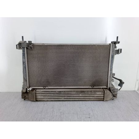 ZESTAW CHŁODNIC WODA INTERCOOLER WENTYLATOR PEUGEOT BIPPER 1.4 HDI 70KM 1.4 HDI 2008 N1495004 51.780.704 
