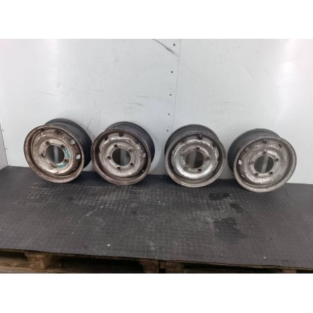 FELGI STALOWE KOMPLET 15 RENAULT MASTER ( 98-03 ) 2.5 D 1998 6JX15  ET66  5X170 