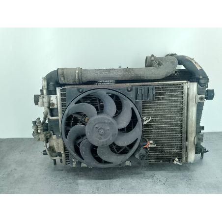 ZESTAW CHŁODNIC WODA KLIMA INTELCOOLER WENTYLATOR OPEL ASTRA H 1.9 CDTI 150KM 1.9 CDTI 2005 13158655  52407504 0130303975 