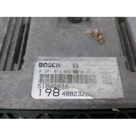 KOMPUTER, STEROWNIK FIAT BRAVO II 1.6 D MULTIJET 1.6 JTD 2008 51805034  0281014453 