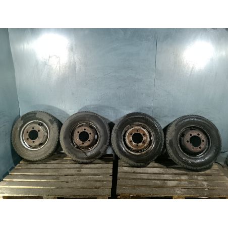 FELGI STALOWE KOMPLET 14 Z OPONAMI IVECO DAILY II 2.5 TD 1995 