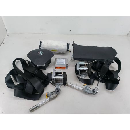 ZESTAW PODUSZEK AIRBAG, PASY PRZÓD, SENSOR ALFA ROMEO MITO 1.4 1.4 16V 2009 1560884630  00505162320  05160832690  50508413 