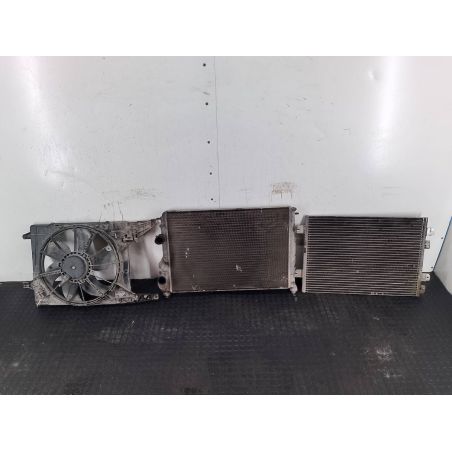 ZESTAW CHŁODNIC WODA KLIMA WENTYLATOR DACIA LOGAN 1.5 DCI 1.5 DCI 2007 8200702960  8200189288D  8200182361 