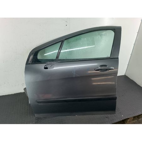 DRZWI LEWY PRZÓD PEUGEOT 308 I 1.6 VTi 120KM 1.6 VTI 2007 DRZWI LEWY PRZÓD 