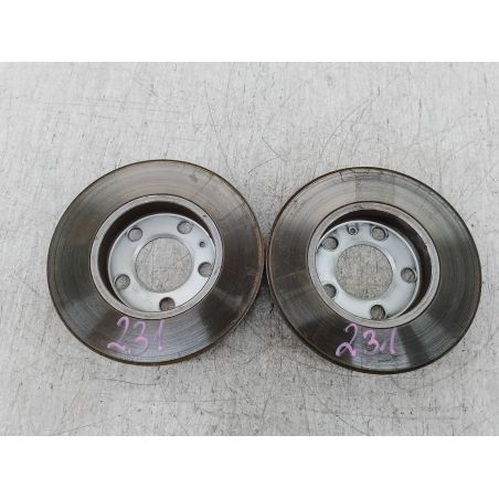 TARCZE HAMULCOWE TYŁ VW POLO IV 1.4 16V 75KM 1.4 16V 2004 DDF929 