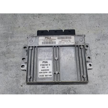 KOMPUTER, STEROWNIK CITROEN C3 I 1.4 i 8V 75KM 1.4 i 8V 2003 9649673480  9642222380 