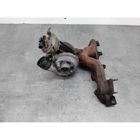 TURBINA Z KOLEKTOREM FORD FOCUS II 2.0 TDCI 136KM 2.0 TDCI 2005 9654931780  GT1745U  