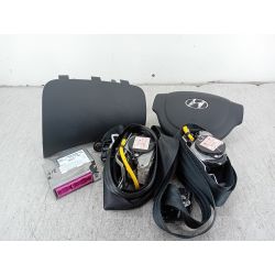 ZESTAW PODUSZEK AIRBAG, PASY PRZÓD, SENSOR HYUNDAI I10 I 1.1 SOHC 66KM1.1 12V201088880-0X200   88870-0X200  0X56900010CH   845600X000GA   84560-0XXX   95910-0X100                                             