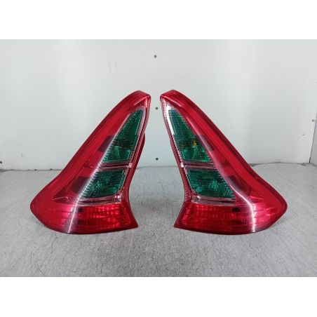 LAMPY TYŁ KOMPLET CITROEN C4 I 1.4 i 16V 90KM 1.4 i 16V 2005 9646801777  9646801677 