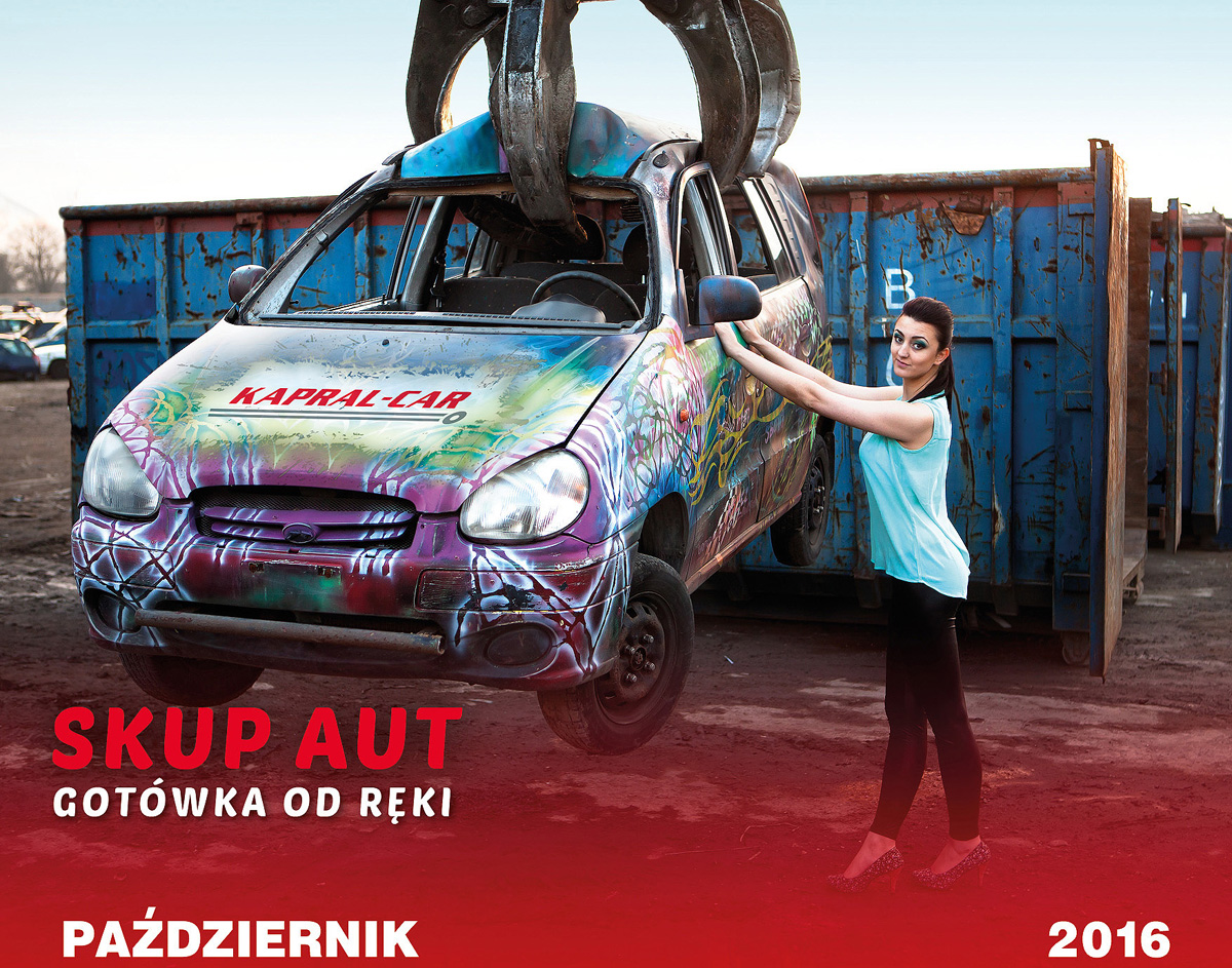 Kalendarz Kapral-Car 2016 Agnieszka