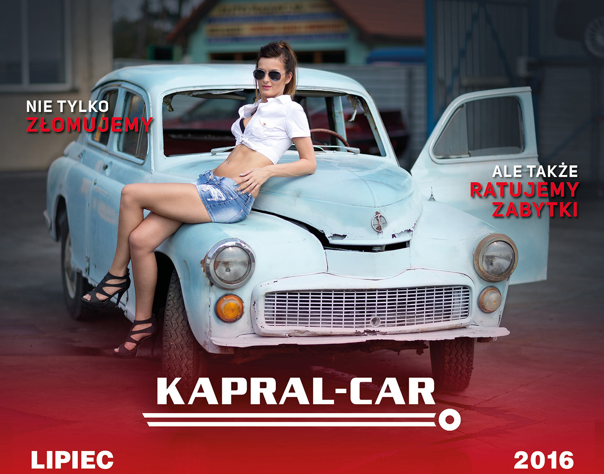 Kalendarz Kapral-Car 2016 Marika C